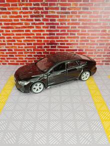 YCMODEL A Simulation Alloy Car Model Of A High-Performance RS7 German Sports Car. The Body Of The Car Model Is Made Of Zinc Alloy Material, And  On Both Sides Can Be Opened. The Car Model Has Simulated Sound And Lighting Functions. It Is A Car Model With Rich Details, Fine Workmanship, And Good Quality, Suitable For Collection And Giving As A Birthday Gift To Friends - Multicolor - View 4