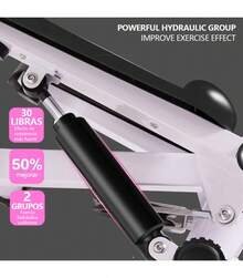 Escaladora Elliptical Trainer Multifunciona Eliptic Gym - Negro - Ver 7