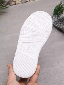 1 par de zapatillas casuales con unisex, cómodas, antideslizantes, versátiles, adecuadas para exteriores, todas las estaciones, para niños, estudiantes - Azul - Ver 6