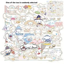 Sanrio 52PCS/ Bag Sanrio Sticker Halloween Q Version Graffiti Sticker Decoration Guitar Notebook Suitcase DIY Waterproof Cartoon Cute Pocket Book Bicycle Sticker Multiple Types Of Optional DIY Belong To Their Own Exclusive Items Wall Decor Room Decor Wall Stickers Wall Sticker Stickers Home Decor