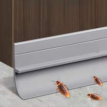 1pc Durable PVC Door Bottom Seal Strip - Self-Adhesive Upgraded Thicker Rubber Dust-Proof Seal, Soundproof, Easy To Install, Polished Surface - Suitable For Bathroom And Room Doors, Soundproof Strip | Smooth Door Seal | PVC Structure - Multicolor - View 13