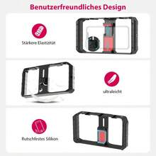 Kamera Käfig Halterung Smartphone Video Rig Telefon HandyStabilisat Kamera Käfig