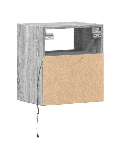 VidaXL TV Units LED Pcs 41x31x45 Cm Grijs Sonoma Oak view 8