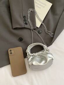 Children's Cross-Body Shoulder Bag, Heart-Shaped Earphone Bag, Fashion Bag, Mini Coin Purse, One-Piece