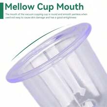 1 caja - Juego de 6 piezas/12 piezas de ventosas chinas profesionales, nuevas tazas de masaje, masajeador corporal con ventosas de succión al vacío y bomba manual, usado para masaje y tratamiento, mejorando la circunferencia de la cintura