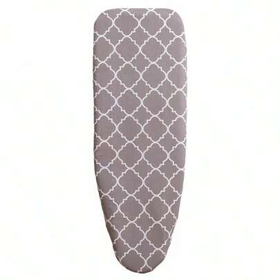 1 件通用熨衣板罩，带弹性边缘，防污防灼烧熨斗，厚棉垫熨斗隔热罩，适用于熨烫台，可水洗且易于清洁，长期使用不褪色；兼容大多数家用熨烫设备，非常适合日常衣物护理和季节性储存熨烫；家庭熨烫和衣物护理的绝佳伴侣