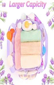Famichan Mesh Shower Caddy Portable With Drawstring, Dorm Room Essentials For College Students Girls, Large Shower Bag For Camping,Swimming,Gym,Travel,Bathroom - Pink - Dark Grey - View 8