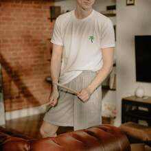 5/10pcs Palm Tree Iron On Patches, Green Coconut Tree Embroidered Applique, Plants Iron On Sew On Decorative Emblem, Embroidery Patches For Clothes Jeans Jacket Hats Bags DIY Sewing Craft Decoration