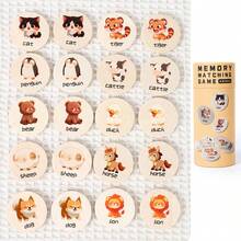 Kids Matching Pair Card Memory Training Toy, Intellectual Development Flip Card Game, Logic Thinking Training Flip Card Party Board Game Toy - Multicolor - View 14