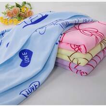 Szlafrok z nadrukiem kreskówkowym, 1/3 szt., spaghetti straps + czepek prysznicowy, zestaw, różne kolory. Przenośny strój kąpielowy, szlafrok bez ramiączek, superchłonny, szybkoschnący, miękki i przyjazny dla skóry, niepylący i łatwy w praniu. Nadaje się do łazienek, domu i salonów kosmetycznych. - Szlafrok (rozmiar: 70*150 cm) Czepek do suszenia włosów (rozmiar: 32*66 cm) - Wielokolorowy losowy - Zobacz 5