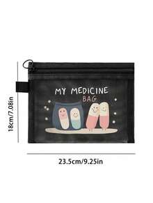 Outdoor Travel Offices Carry Small-Capacity First-Aid Kits Mesh Bag, Portable Medicine, First-Aid Kits And Pill Packaging Containers, With Pills, Nurse Letter, Medication, Travel Pill Organizer, Aid Kit Bag, Perfect Health Gift, Makeup Bag, Cosmetic Bag, Travel Toiletry Bag, Daughter Gift, Make Up Pouch, Makeup Bag Gift For Make Up Organizer,Christmas Gifts,Pouch,Travel,Gifts For Women,Women's Necessaire,Travel Essential,Pouch,Clutch / Small Handbag,Necessaire,Makeup Organizer,Makeup Organize,Pouch,Brush Holder,Mini Pouch,Large Capacity Pouch