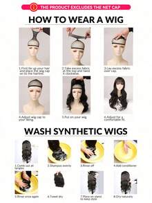 2,5 * 0,1 cm U-Teil Synthetische Spitzenfront-Perücke, ungeklebt, hitzebeständig, für Frauen & Mädchen, Alltagsgebrauch und Partys, 71 cm (1 Perückenkappe), braun, lange, wellige, lockige Perücke mit vorausgerissener Spitze