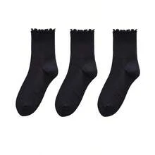 Autumn Winter Women Coral Fleece Non-Shed Hair Sockings Female Thickened Warmth Breathable Cartoon Knitted Sockings