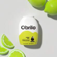 Obrilo Water Enhancer Liquid Flavoring Drops - ZERO Sugar/Calorie, Dye Free, Naturally Flavored Drink Syrup - 檸檬青檸 - 查看 1