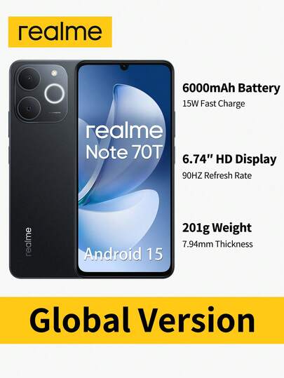 スマートフォン本体 realme N70T 4GB/64gb realme Note 70T【スペック】価格や発売日 | スマホBANK