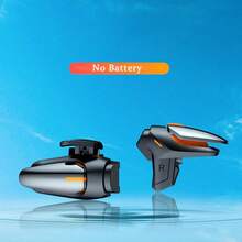 1 par de Disparadores de Juego Móvil DY01, Botones Duales Sensibles de Apuntar y Disparar, Larga Vida Útil, Compatible con Todos los Teléfonos Inteligentes (Baterías No Incluidas)