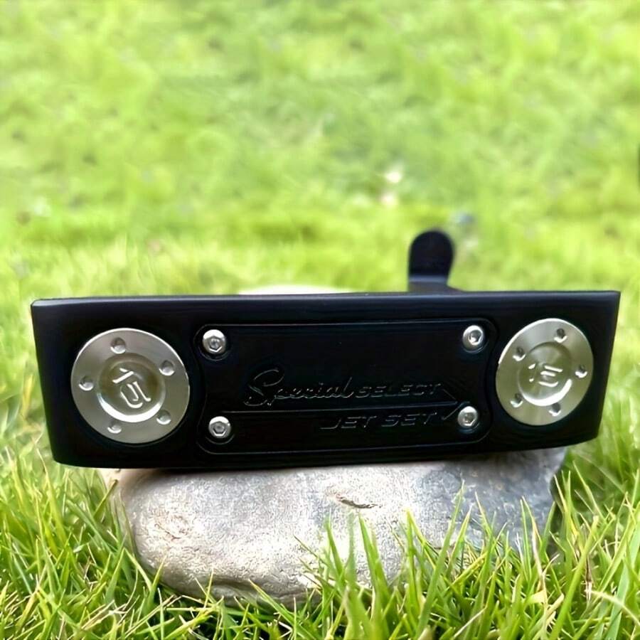 1pc Special Golf Putter Golf Club 32 33 34 35 36 Inch With Headcover Limited Number Golf Clubs - Improve Ball Speed & Accuracy - Black - View 1