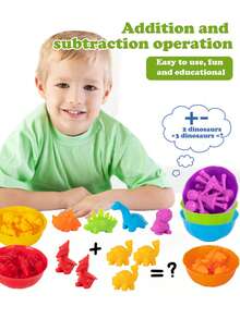 儿童趣味教育游戏，色彩派对早教玩具，用于颜色和形状识别 - 彩色 - 查看 6