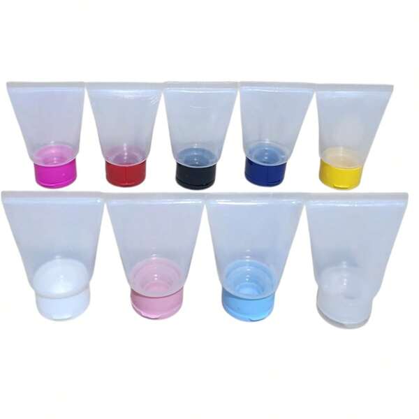 Bisnaga 30ml Com Tampa Flip top Ideal Para Doces, Brigadeiro, Creme e Sabonetes