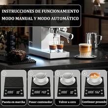 Báscula Digital de Cocina con Pantalla LED y Temporizador 0,1-3 kg - 3 kg - Ver 9