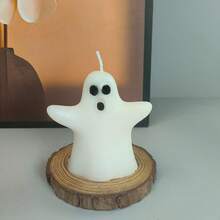 Halloween Ghost Shaped Scented Candle, Handmade Decor Piece For Holidays, Home, Restaurant, Birthday, Party, Bathroom (No Wooden Base Included) Home Decor Halloween Decor Room Decor - Various - View 31