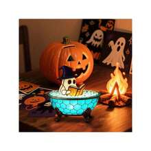 Cute Bathtub Night Light - USB Powered, Suitable For Bathroom, Desktop, Halloween Decoration - Witch Hat Design, Soft Light Bedside Lamp, Resin Home Decor Lamp, Suitable For Party Or As Halloween Special Gift, Fun Shape And Smooth Surface