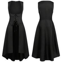 Cosplay Clothing - 241114 Renaissance Women's Dress Style 4 Brown - View 7