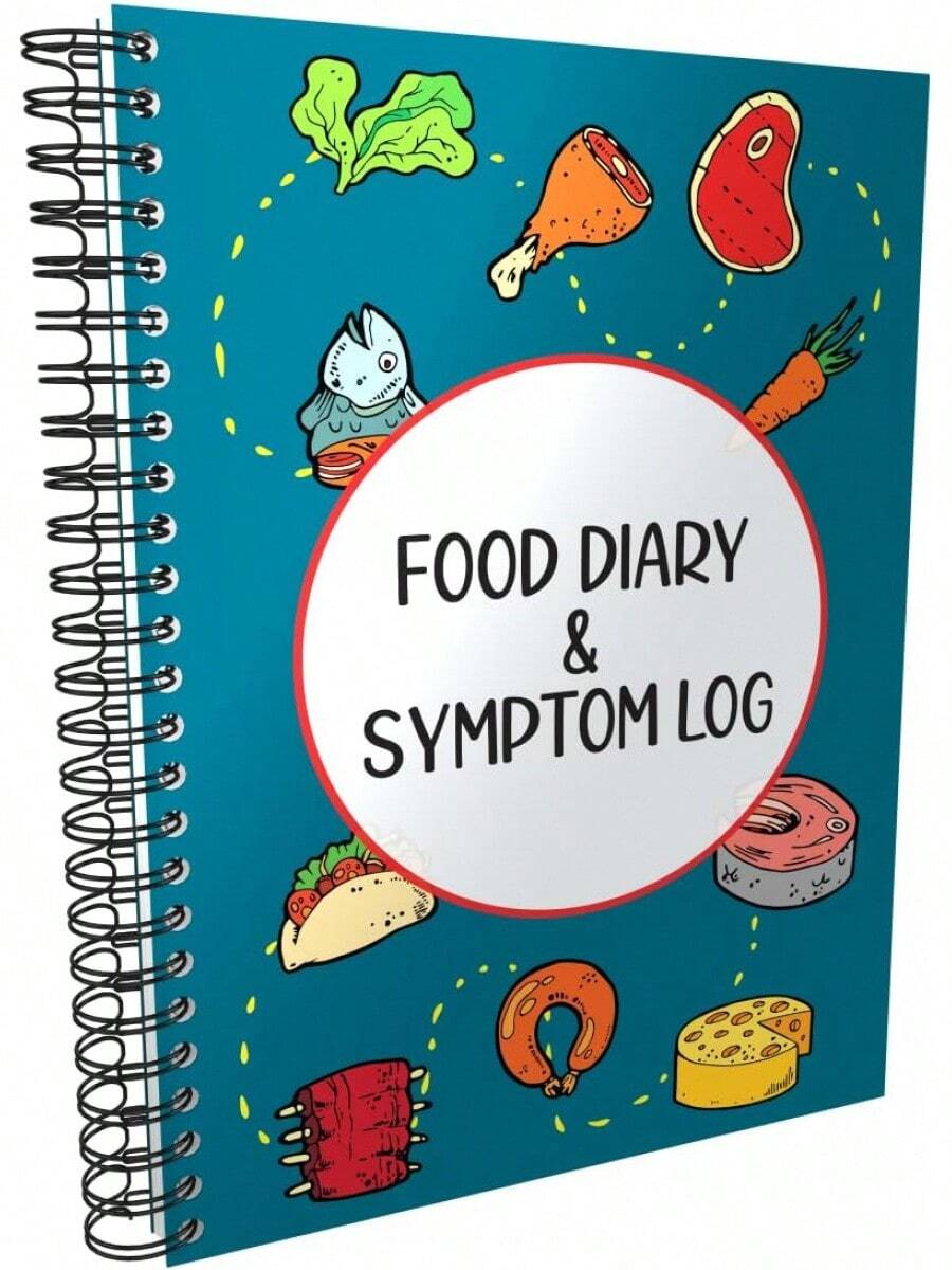 Planner, Scheduler, Diary, Notebook 2026 NewFood Diary And Symptom Log ...
