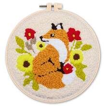 Kits de iniciación de bordado con aguja de punzón Diy, Kit de costura con patrón de animales, pintura de hilo fácil y divertida, juego de costura DIY para principiantes QKM3 - CCX-698-2020 - Ver 13