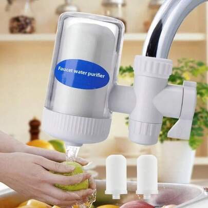 Filtro de grifo de agua, descalcificación potente, filtración rápida, eliminación fácil de impurezas, satisface las necesidades diarias de agua