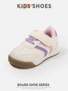 Elegant Baby Flat Shoes, Unisex, Fashionable & Versatile, Non-Slip, Lightweight, Regular, Durable, Helpful For Baby's Foot Development, Spring/Autumn