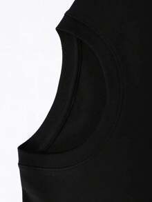 Y2K style, 220g pure cotton T-shirt, soft and breathable men's T-shirt for summer and autumn, recent popular T-shirt, moisture wicking, printed with gorilla band pattern, suitable for sports, outdoor travel and casual wear - Negro - Ver 3