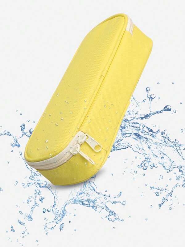 1 pieza Estuche para lápices de gran capacidad, caja de papelería para estudiantes hombres y mujeres, bolsa de regalo de admisión, estuche para lápices