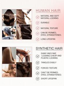 Topo de Cabelo Humano para Mulheres, Cabelo Humano Real, Novo Upgrade de Topo de Cabelo, Penteado Volumoso e Leve, para Cabelos Brancos com Falta de Volume, Cobre Cabelos Grisalhos e Adiciona Volume, Topo de Cabelo Leve e Sem Emendas, Base de Seda, Clipes Embutidos, Peças Realistas de Couro Cabeludo