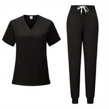 Scrub Sets - Black - View 1