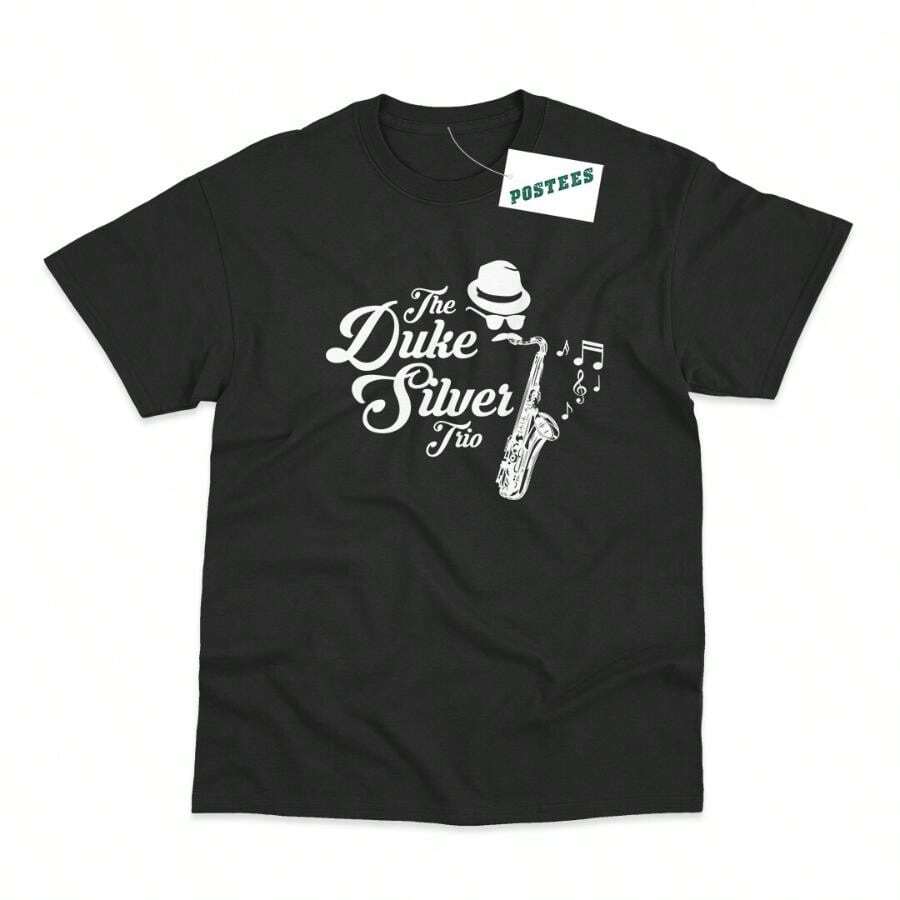 Silver Trio Inspired By Parks And Rec T-Shirt - màu đen - Xem 1