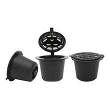 Three Hearts Reusable Coffee Capsule - màu đen - Xem 2