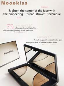 Mooekiss 三色修容古铜盘 No.01，9克