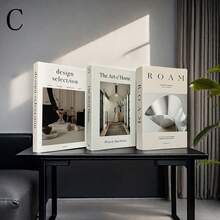 3pcs Foldable Decorative Fake Books, Minimalist Decor Books For Home, Office, Showroom - Multicolor - View 6