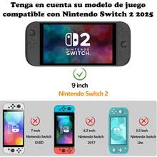 Protectores de pantalla de vidrio templado para Nintendo Switch 2 (modelo 2025) - Protección anti-arrugas HD transparente, guardia de pantalla con acabado brillante, cubierta de pantalla de juego duradera, protector de pantalla de juego | Protector con acabado brillante | Protectores de vidrio templado, protectores de pantalla para Switch - 2 pieza - Ver 2
