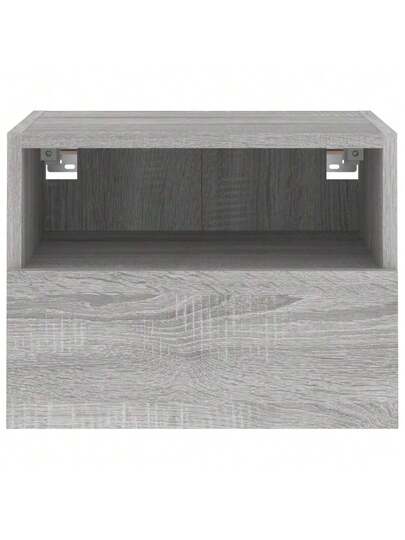 VidaXL TV Wand Unit 40x30x30 Cm Processed Wood Grijs Sonoma view 7