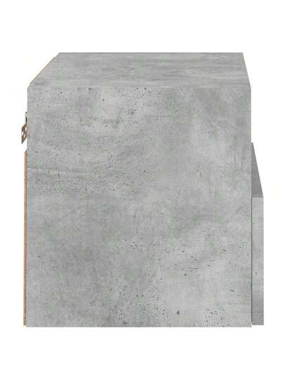 VidaXL TV Wand Unit 40x30x30 Cm, Finished Wood, Concrete Grijs view 8