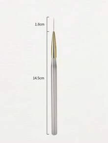 2支装日式极简美甲网格笔和线笔套装，美甲沙龙专用手绘笔，适用于美甲彩绘、线画、晕染、钩编等，美甲专用光疗笔 - 彩色 - 查看 6