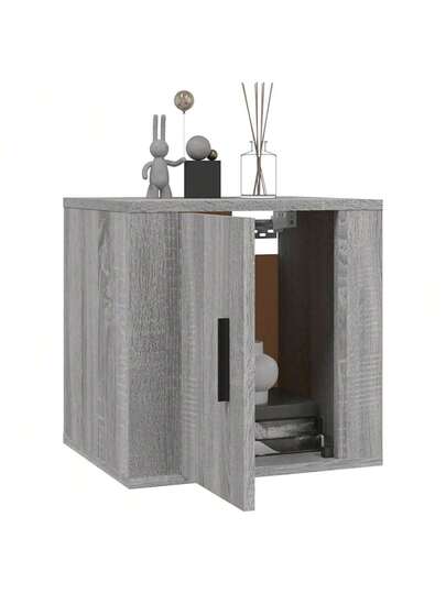 VidaXL TV Wand Units Pcs 40x34.5x40 Cm Grijs Sonoma Oak view 3