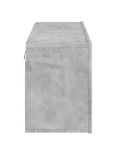 VidaXL Wand Mounted TV Cabinet 100x30x41 Cm Concrete Grijs view 7