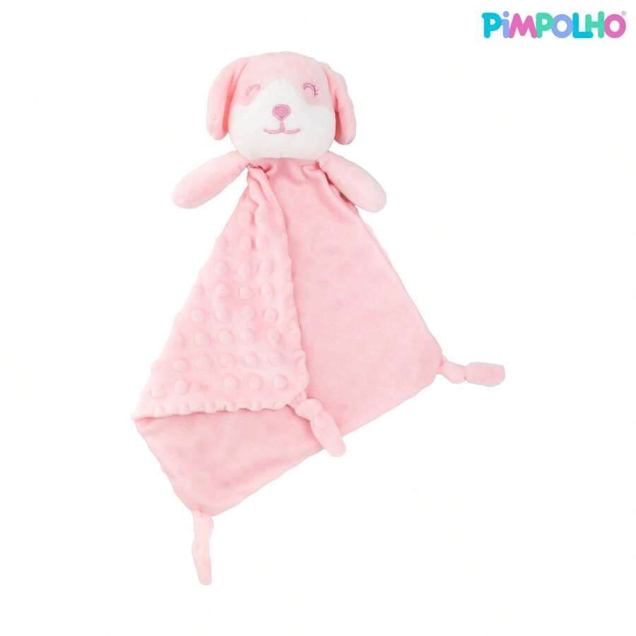 Textured Baby Blanket Bear And Pimpolho Dog - Chó Hồng - Xem 1
