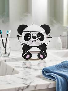 1个创意熊猫时尚眼镜收纳架，可拆卸木质眼镜展示架，可爱熊猫造型眼镜整理架，梳妆台眼镜架 - 貓熊 - 查看 7