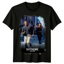 Extreme Justice 1993 Movie Poster Inspired T-Shirt Retro 90s Tee Unisex - màu đen - Xem 1