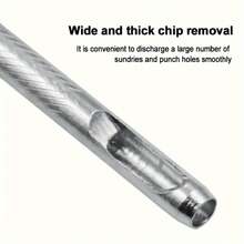 4pcs (2.5mm+3mm+3.5mm+4mm) Manual Hole Puncher,Round Hole Pattern Belt Puncher,Belt Punching Tool - 4 Items - View 8