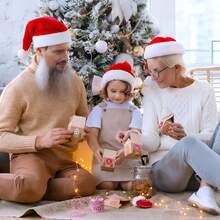 50/30/5 pezzi Grandi scatole regalo per feste di Natale, scatole regalo da tavolo per feste di Natale, scatole regalo natalizie per decorazioni per feste di Natale, calendario dell'Avvento fai-da-te